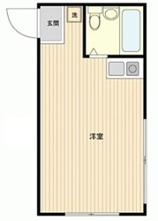 マック千束コートの物件間取画像